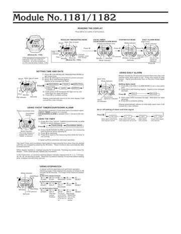 Casio 1182 Manual pdf manual